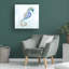 Hippocampe sous-marin nageant II sur toile-116296640