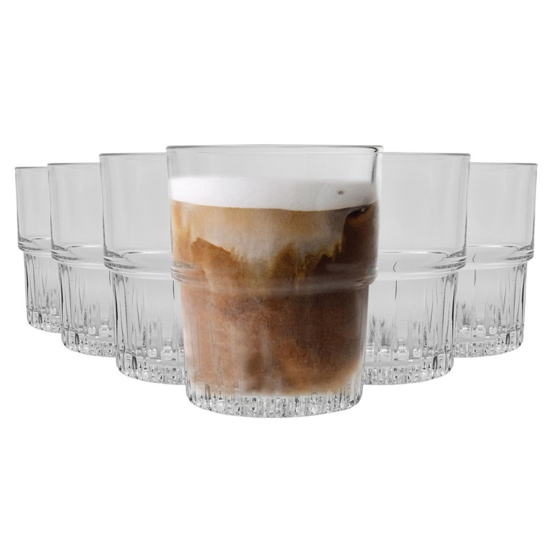 Duralex - Empilable Stackable Drinking Glasses - Tumblers for Water, Juice, 12, 160