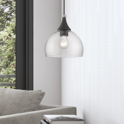 Luminaire suspendu en forme de dôme à 1 lumière Markdavid
