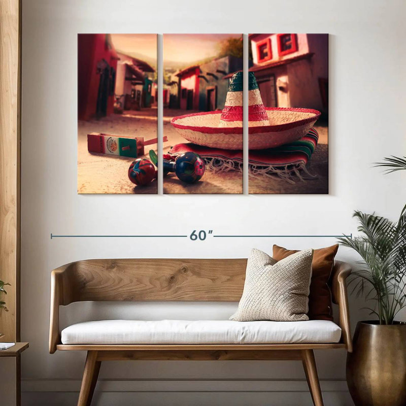 Abarca Mexican Medley, 32" H x 50" W