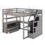Lit mezzanine double avec bureau et tablettes-634070676-634070679