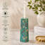 Porte-bougie hexagonal aqua-104018651