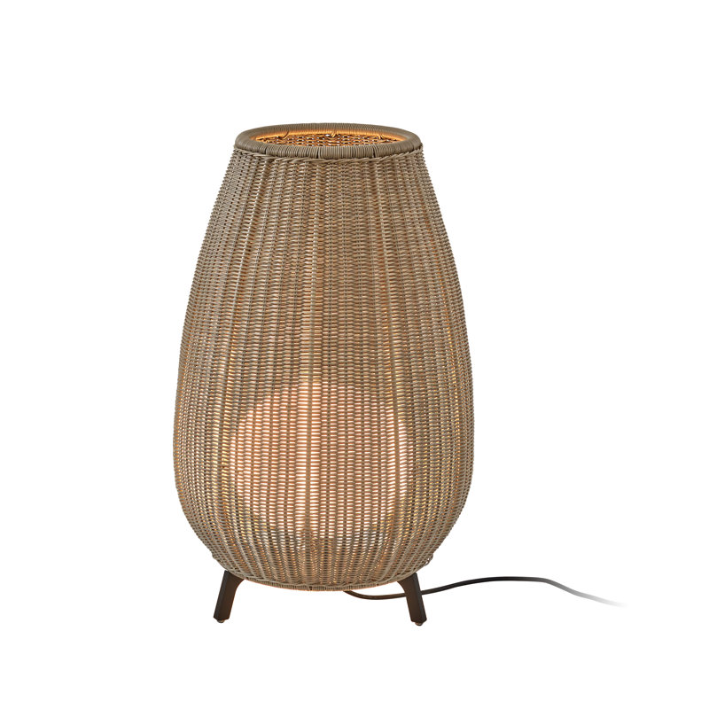 Lampe sur pied 30,51 po Amphora, Beige clair