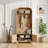 Hall Tree With Shoe Storage Bench, 4-in-1 Entryway Bench With Coat Rack-415579632