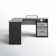 Nedyo 55.7" Lift Top Computer Desk with Storage Drawers, Home Office Desk with Monitor Stand