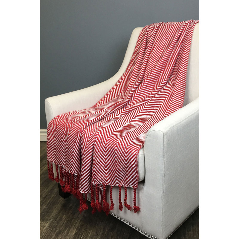 Los Angeles Throw Blanket, Red