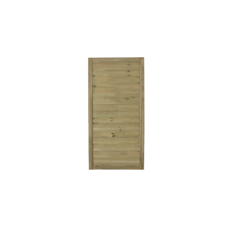 182.8cm H x 90cm W Natural Timber Wood Gate