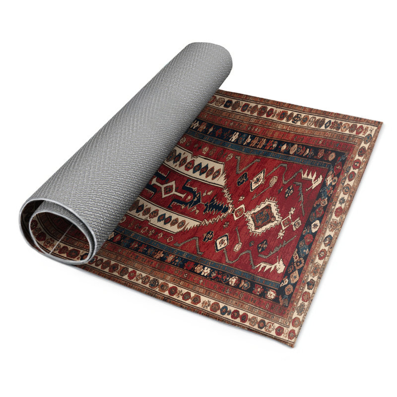 Tapis turc intérieur et extérieur brun, Rectangle 4pi x 6 pi
