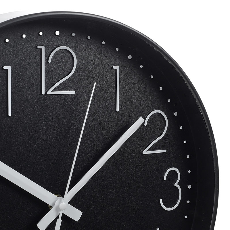Navit Wall Clock, Black