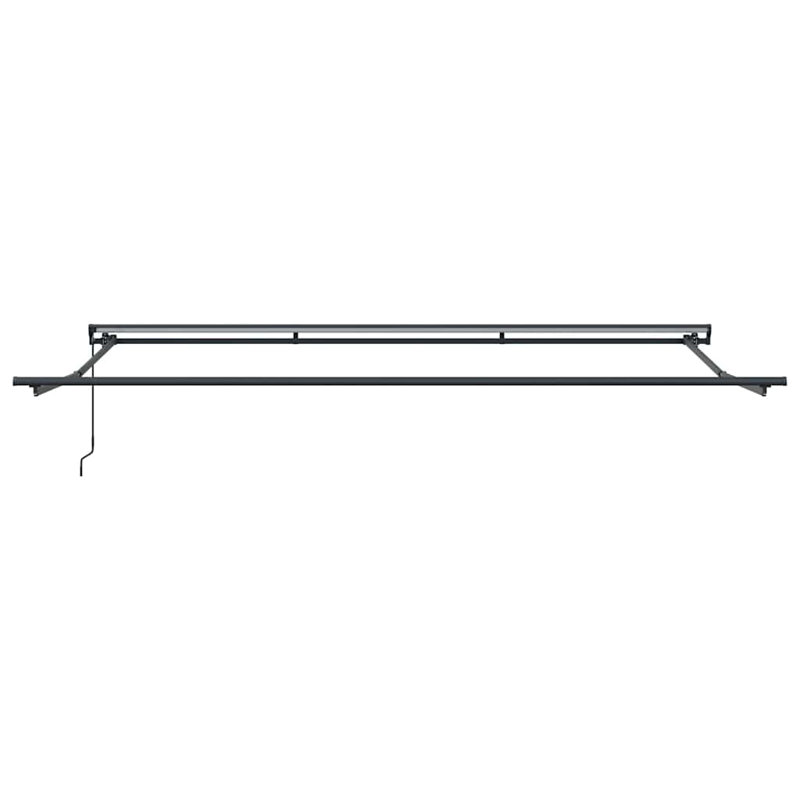 Awning Frame Retractable Anthracite, 450cm W x 300cm D, Anthracite