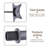 45.6'' Adjustable Height Speaker Stand