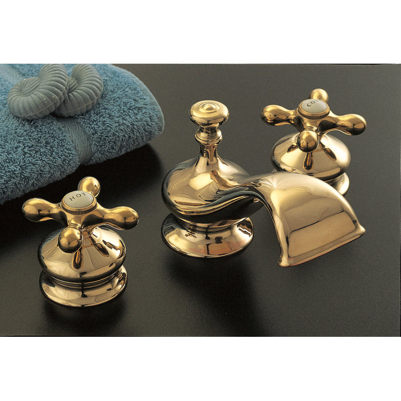 Ensemble de robinet de lavabo Thames, Laiton enduit