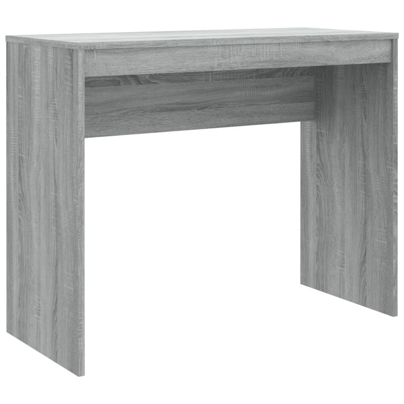 Frogerth Computer Desk, Gray Sonoma