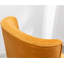 Contemporary Upholstered Accent Chair With Comfortable Padding, Luxurious Interior, And Solid Wood Legs For Modern Living Spaces-888738390