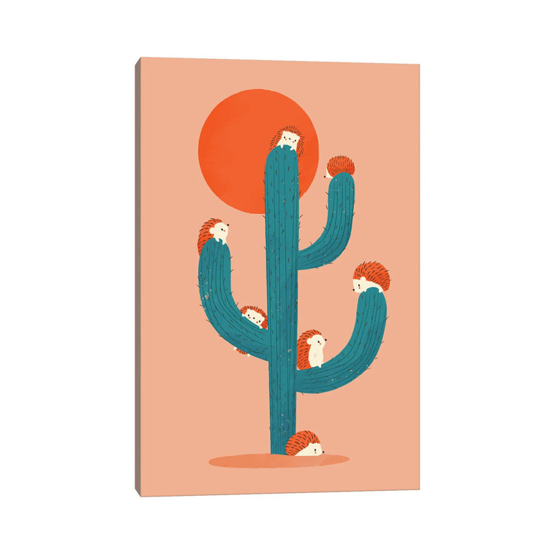 Prickly by Jay Fleck - Wrapped Canvas Gallery-Wrapped Canvas Giclée, 20.32 cm H x 30.48 cm W