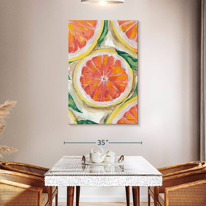 Yarlin Blood Orange, 48" H x 32" W