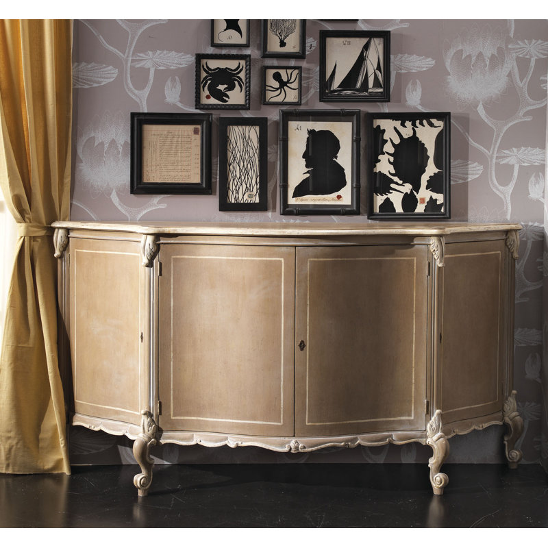 Handpainted 77" Buffet Table