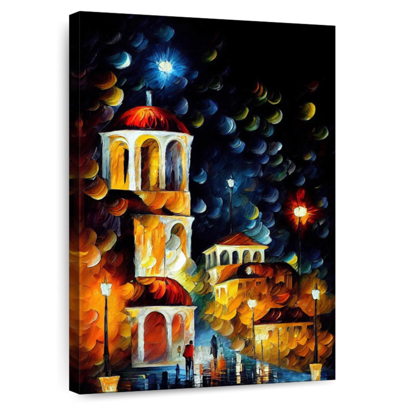 Aime Athens Night I, 30" H x 20" W