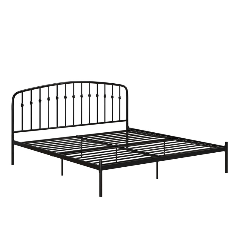 Marianna Metal Platform Bed, King