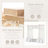 4-in-1 Detachable Hall Tree with Storage, Hooks, and Shoe Bench, Ideal for Entryway Organization and Elegance-788849549