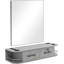 Station de barbier verrouillable avec miroir-310239286