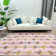 Tapis rose clair Alfa