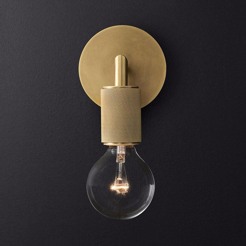 Wall Sconce, Brass