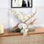 Phael Orchids with Ghostwood in Rectangle Aquarium Orchid Faux Floral in Vase