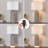 23.25" Grey Table Lamp With Bottom Night Light (Bulb Included) 