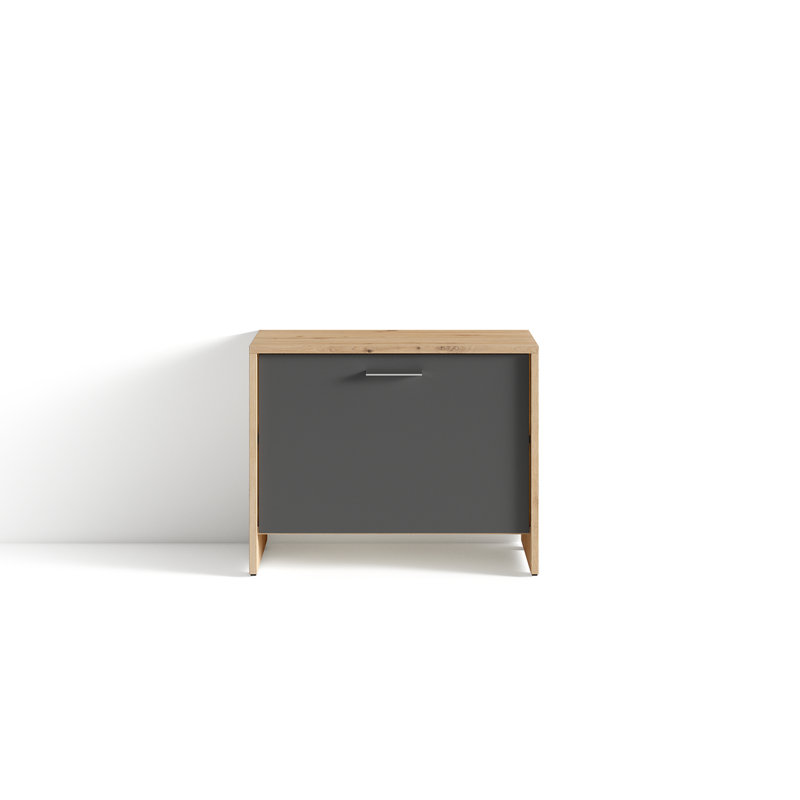 Quimby Storage Bench, Light Brown