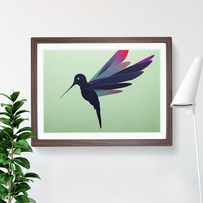 Luscious Hummingbird - Single Picture Frame Print