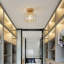 Crystal Chandelier Ceiling Light,Modern Small Flush Mount Ceiling Light,E27 Metal Ceiling Lamp For Kitchen Hallway Dining Rooms Living Rooms-551724839