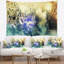 Tapisserie florale bleue-28487922