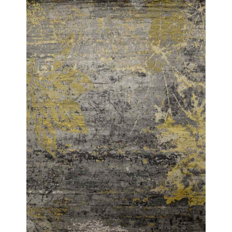 Clearance Hand Knotted Abstract Area Rug