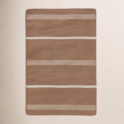 Flatweave Striped Outdoor Rug