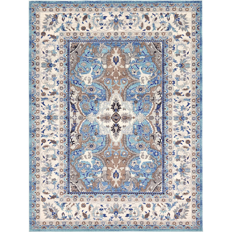 Kasha Oriental Indoor Rug, Rectangle 4' x 6'