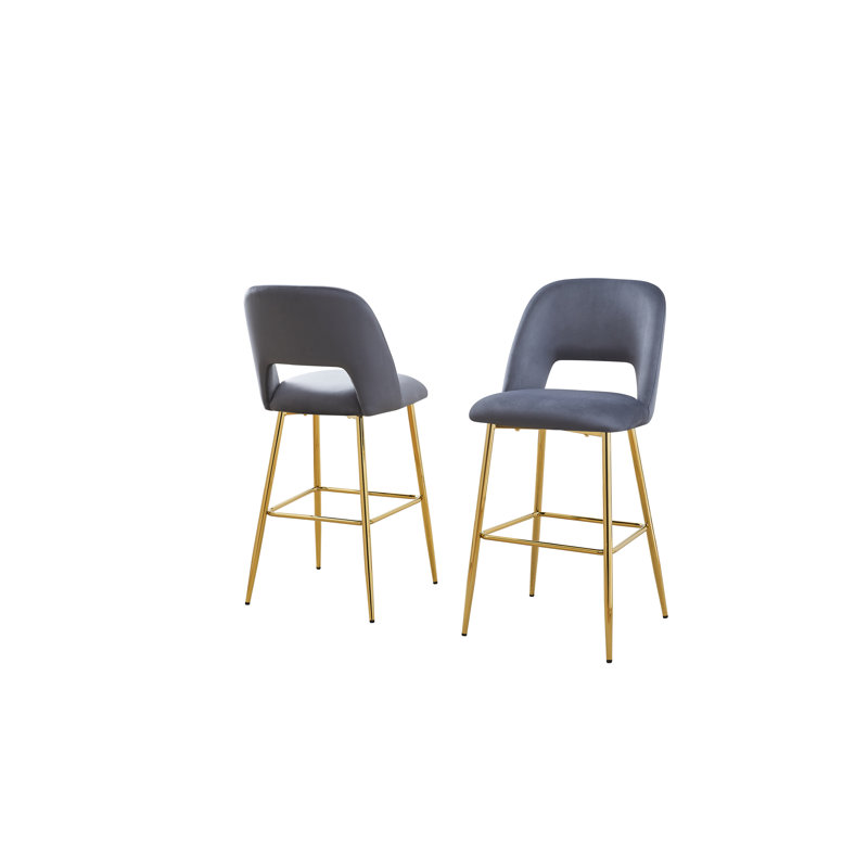 Tabouret de bar 29 po Braebury, Gris, Tabouret de bar (siège d'une hauteur de 29 po)