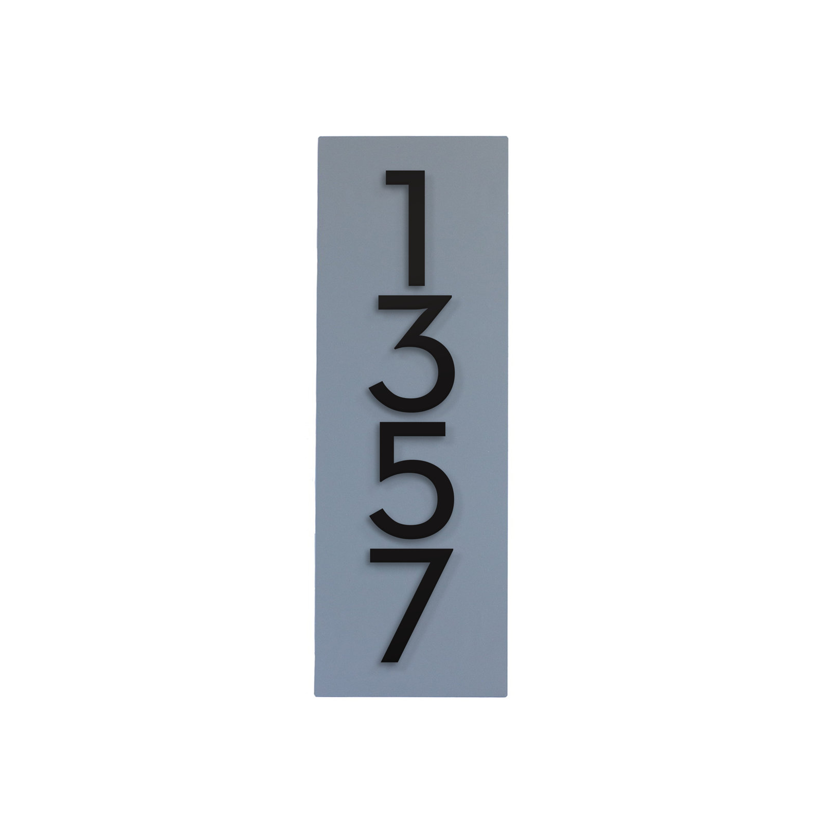 Simply Sweet Wall Address Plaque, Yes, Gray, Black