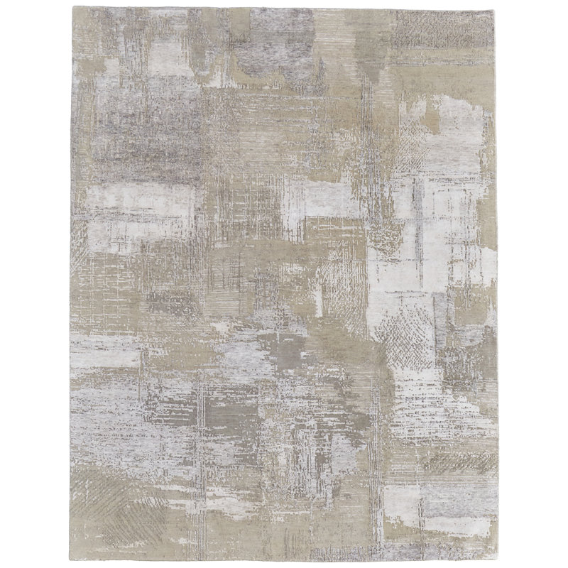 Tapis brun clair Lor, Rectangulaire 3 pi x 5 pi