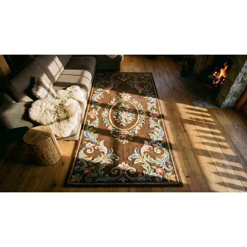 Antique Savonnerie French Knotted Rug
