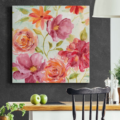 «Warm Af après-midi II», reproduction d'art sur toile tendue