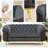 Ilidio Round Arm Sofa-753858565-753858564