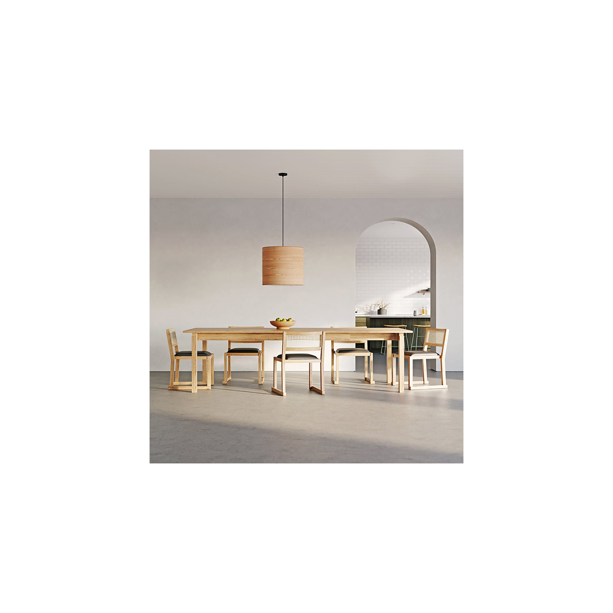 Annex Extendable Dining Table, Oak