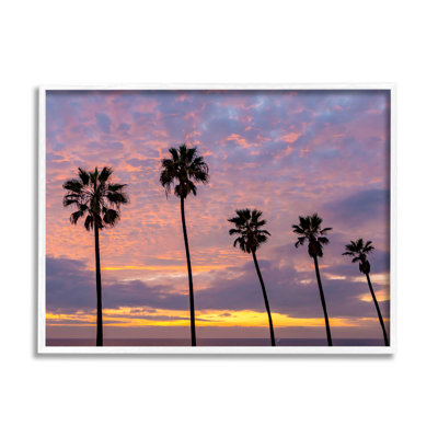 Mauve nuageux coucher de soleil haut