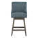 Granville Swivel Upholstered Counter Stool with Solid Wood Frame