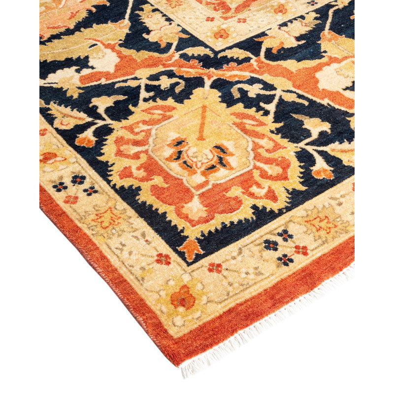 Classic One-of-a-Kind 8' 10" X 12' 5" Hand Knotted Area Rug