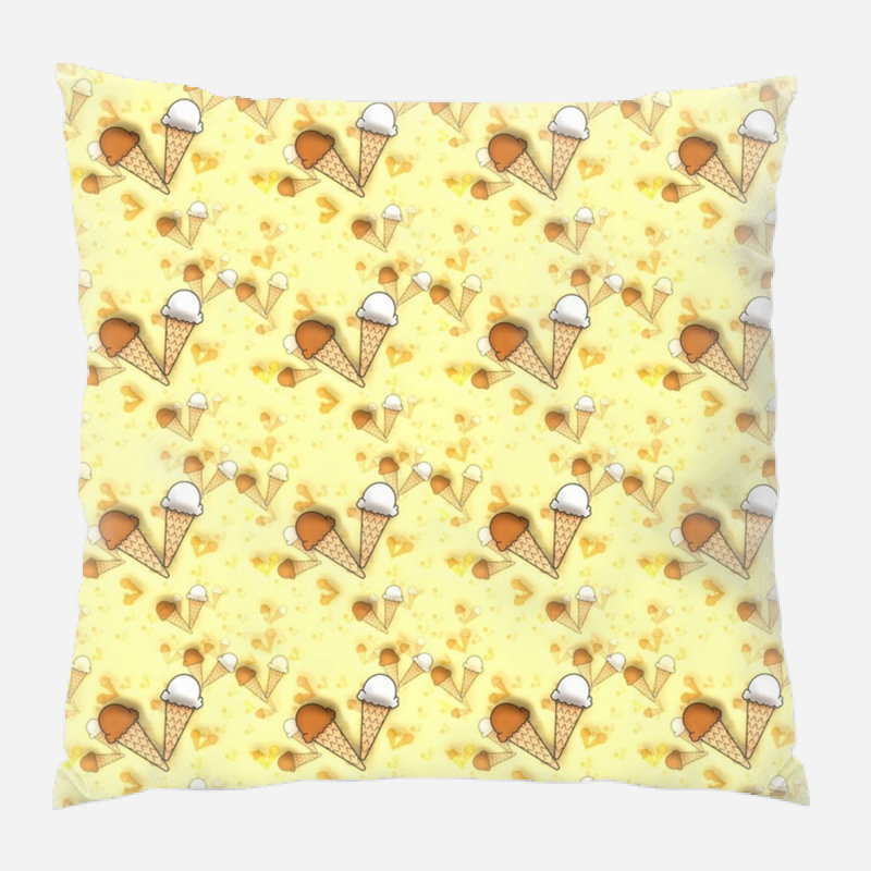 Coussin décoratif crème ice, Intérieur