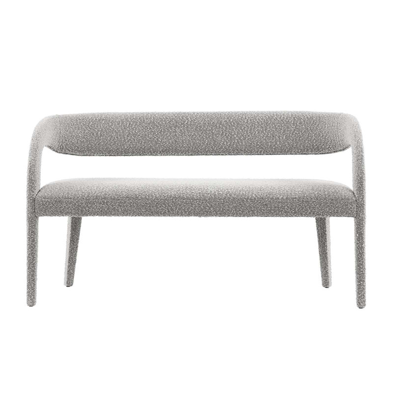 Banc d'appoint en tissu Modway Pinnacle Boucle, Taupe