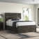 Mahika Solid Wood Panel Bed