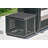 Backus Square Metal Outdoor Side Table , 25.59'' in. W 25.59'' in. D